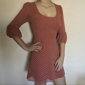 Boho Puff Sleeve Dress